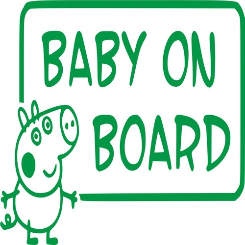 Stickers adesivo baby board - on,
