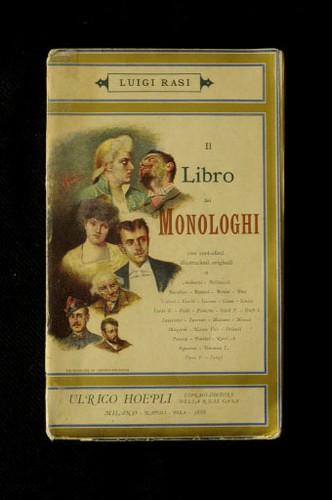 Libro dei monologhi rasi 1888 - monologhi,