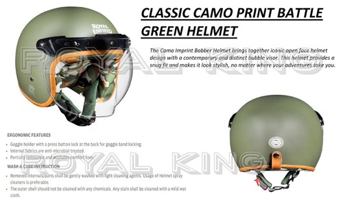 Casco mezza faccia royal - casco,