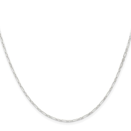 Collana con catena argento - collana, in