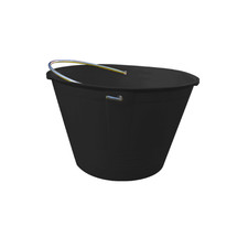 Secchio edilizia peld nero - secchio,