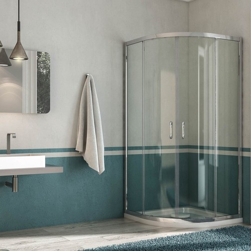 Box doccia semicircolare 70x90 - doccia,