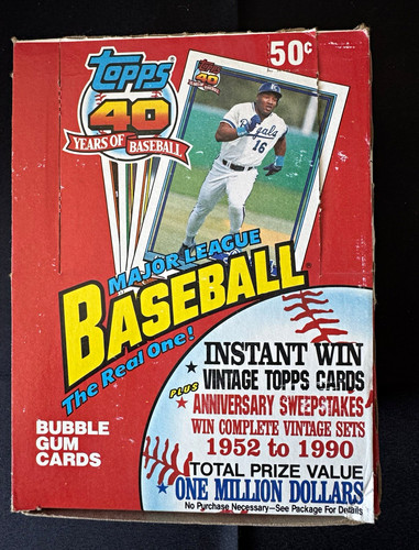 Topps 1991 anni baseball - topps, 40