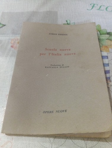Libro scolastico vecchio - scolastico, 1964