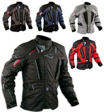 Giacca Touring Moto Cordura Tessuto Protezioni CE Sfoderabile Impermeabile