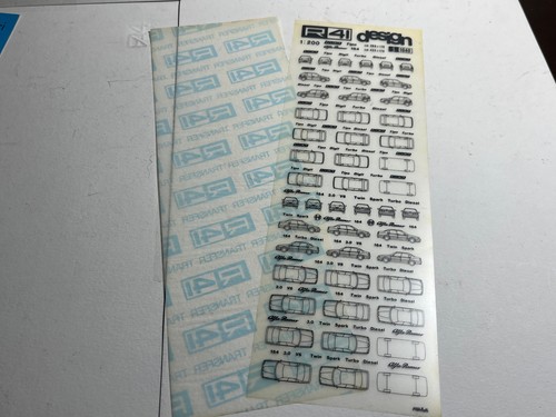 Foglio trasferelli r41 auto - r41,