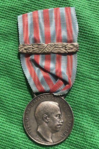 Medaglia guerra italo - turca, di