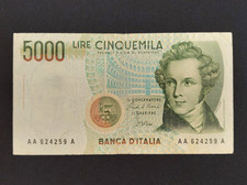 Repubblica italiana: banconota