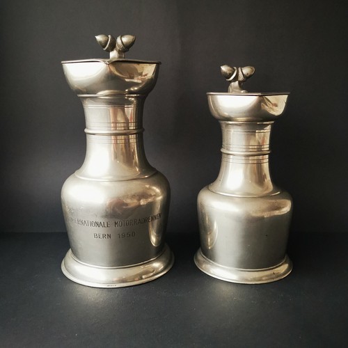 Antiche caraffe peltro - caraffe, in
