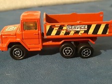 M6 MAJORETTE VINTAGE ANNI 80 MACCHININE MAGIRUS TRUCK CAMION RIBALTABILE