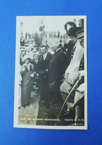 Cartolina reali vittorio - cartolina,