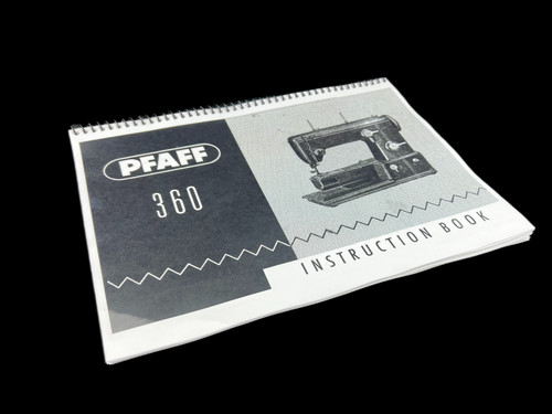 Pfaff 360 manuale - pfaff,