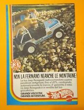 Pubblicita'Advertising Originale Vintage HOT WHEELS jeep renegade 1983 (A32)
