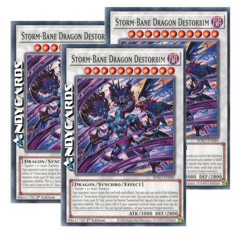 Storm bane dragon destorbim - destorbim, 3x