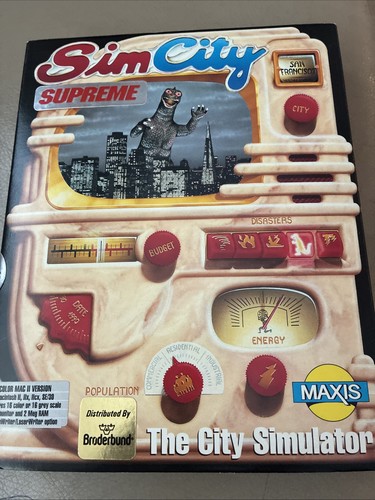 Simcity supreme macintosh - supreme, big