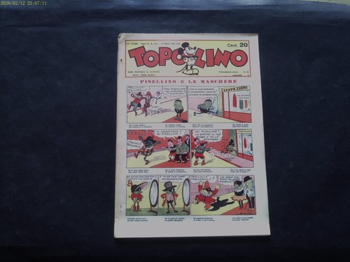 Topolino giornale originale - topolino, n