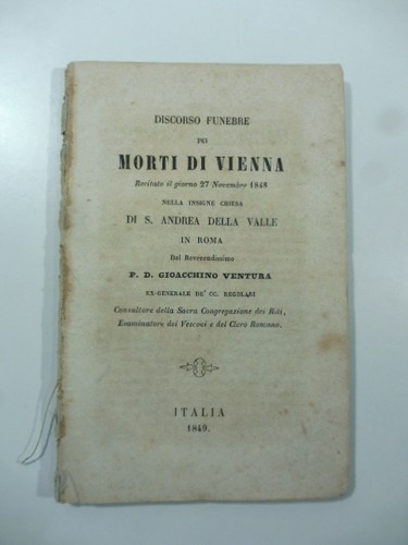 Gioacchino ventura discorso - gioacchino, ventura,