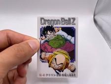 Krillin Gohan No.40 Dragon Ball Plastic Gummy Card Japanese Bandai 2004