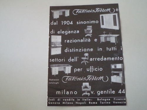 Advertising pubblicità 1964 - advertising,