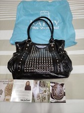 Borsa Donna Nera Lucida Kathy Van Zeeland