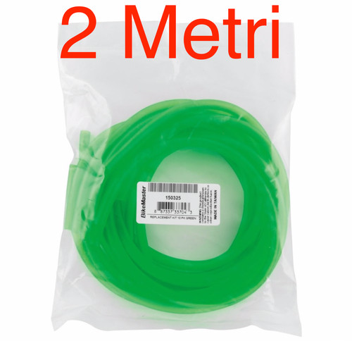 Metri tubo verde trasparente - verde,
