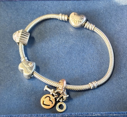 Pandora signed 925 sterling - pandora,