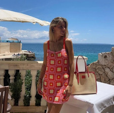 Mini Abito Zara Patchwork