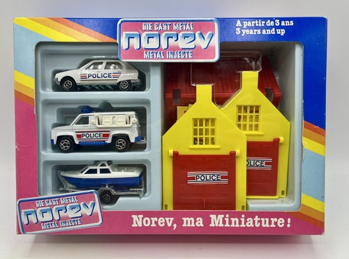 Coffret norev police caserne - norev,