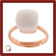 Anello solitario in argento