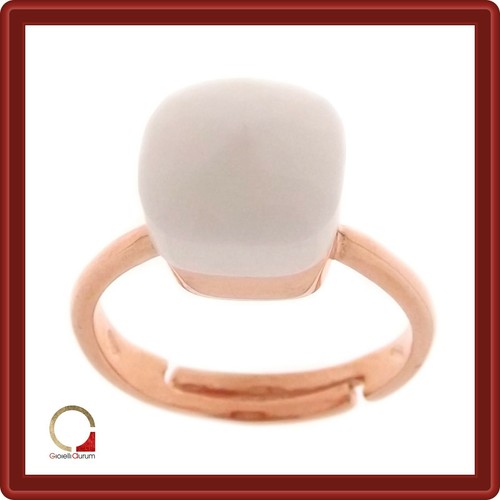 Anello solitario argento - solitario,