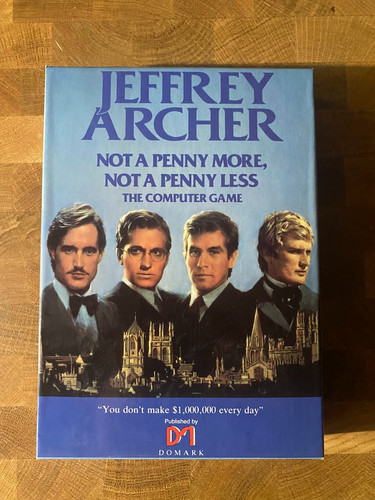 Videogame jeffrey archer - jeffrey,