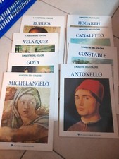 I MAESTRI DEL COLORE FABBRI EDIZIONE 1976/78 - MICHELANGELO- OTTIME CONDIZIONI