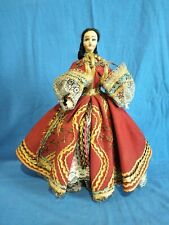 Antica Bambola Folklore Sardegna Panno Lencio Anni 50/60 Vintage Handmade