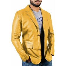Blazer uomo pelle - , due