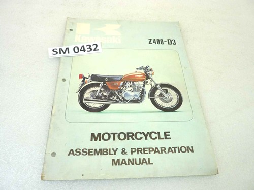 Manuale officina kawasaki - manuale, z400