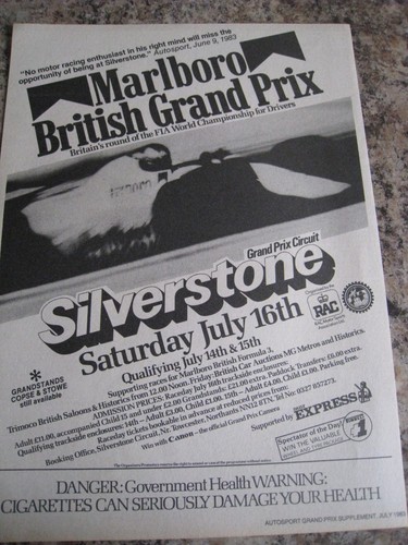 Marlboro british grand prix - marlboro,