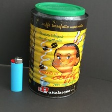 BARATTOLO LITOGRAFATO CAFFE' PASSALACQUA NAPOLI TORREFAZIONE ANNI '90