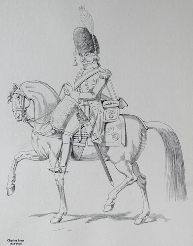 Charles brun disegno militaria - brun,
