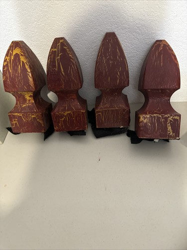 Gambe legno alte pollici - legno, 9