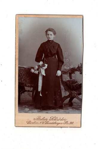 Foto cdv bella ragazza - foto,