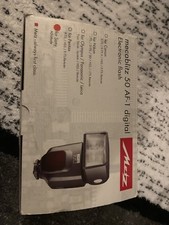 Metz Mecablitz 50 AF-1 flash digitale attacco a slitta per Sony Minolta