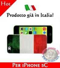 Cover iPhone 5C bandiera Italiana sottile di plastica Cover iphone 5 c Apple 
