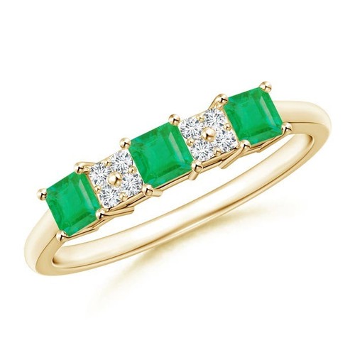Angara anello tergale diamanti - anello,