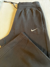 pantalone tuta nike donna a zampa nero tag L/G