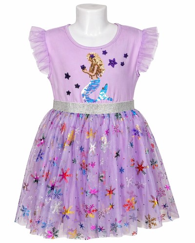 Abito bambina tulle - 116, 5-6