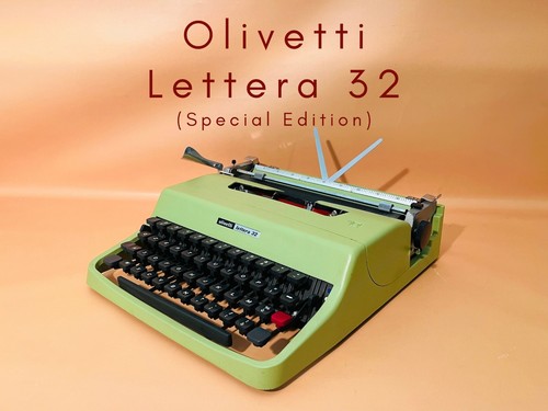 Working typewriter olivetti - working,