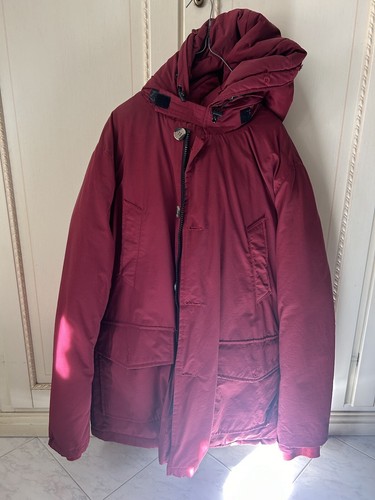Woolrich parka unisex rosso - woolrich,