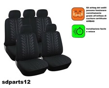 Ford audi coprisedili - coprisedili, nero