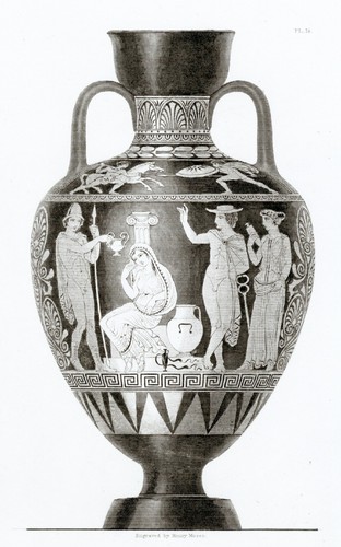 Vaso antico di henry moses - vaso,