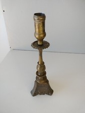 Candelabro Antico Porta candela Raro h 34 cm